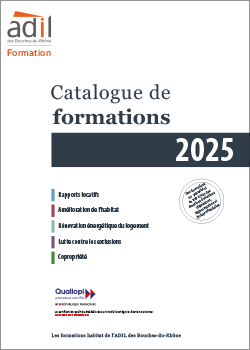 Catalogue de formations de l'ADIL 13