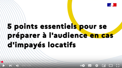 Miniature d'une vidéo avec le titre écrit dessus