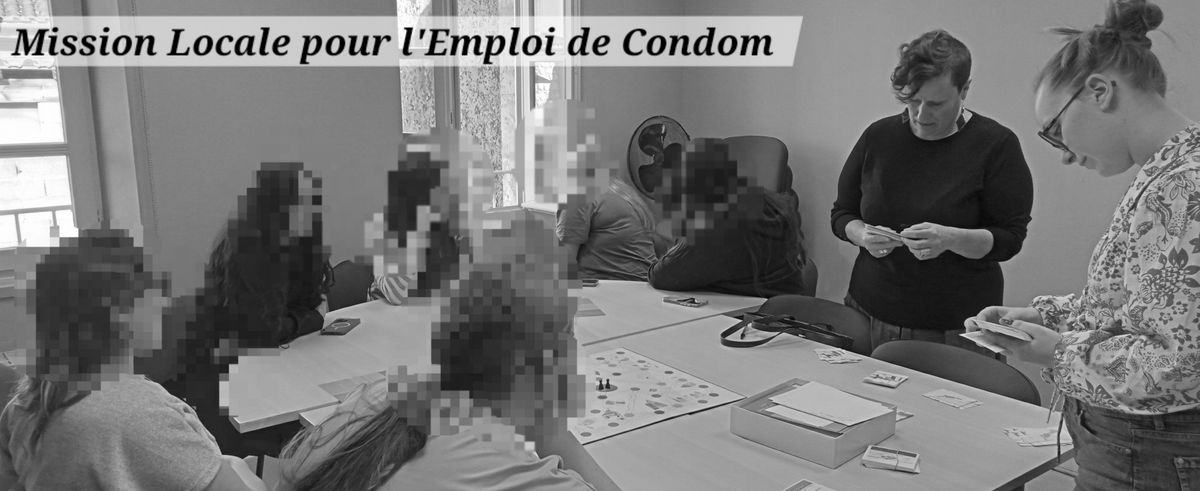 photographie de l'intervention en mission locale