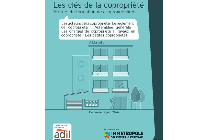 Visuel Les clés de la copropriété