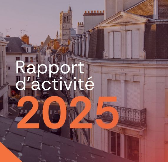 Couverture du rapport d'activité 2025 de l'ADIL