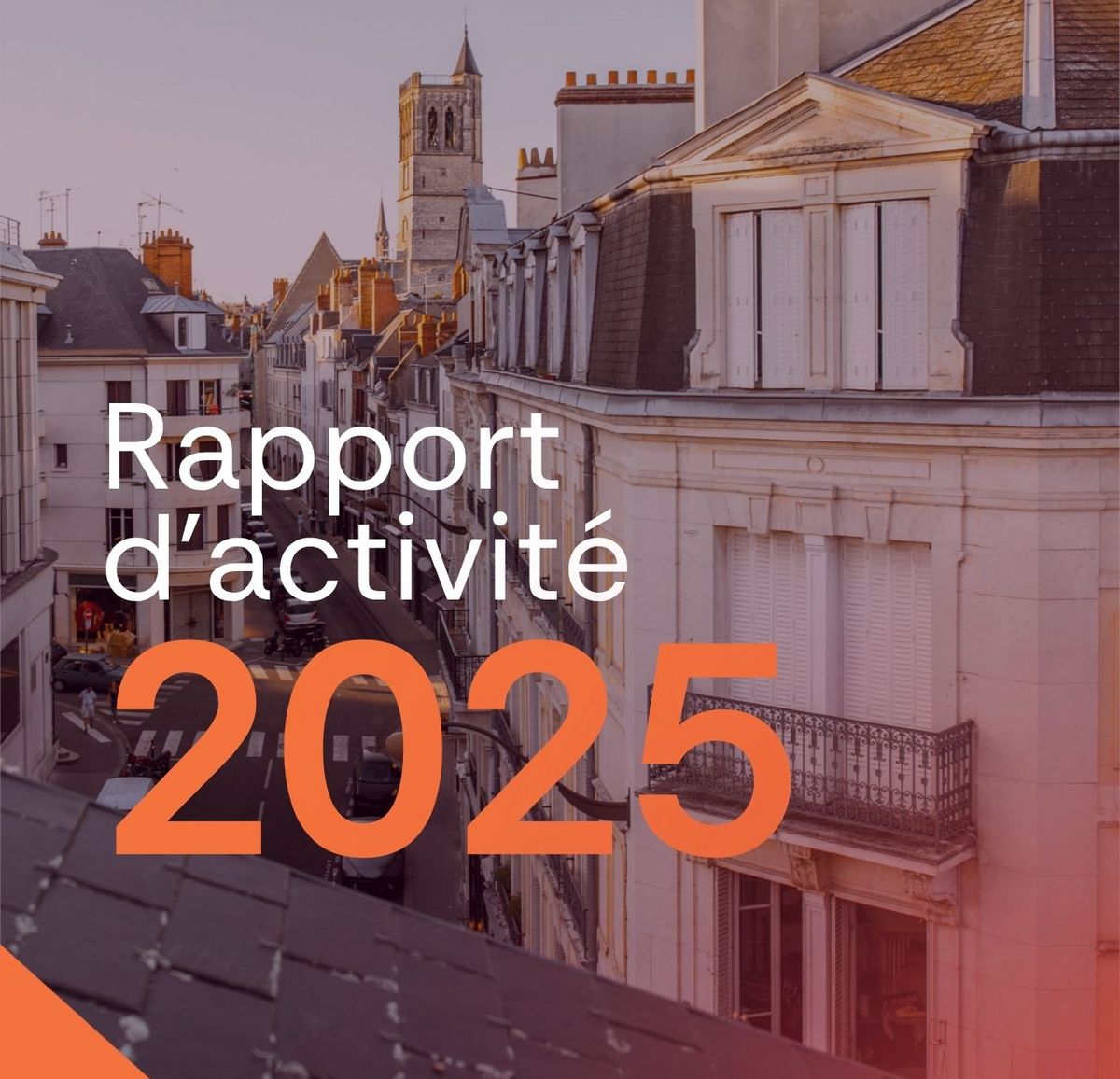 Couverture du rapport d'activité 2025 de l'ADIL