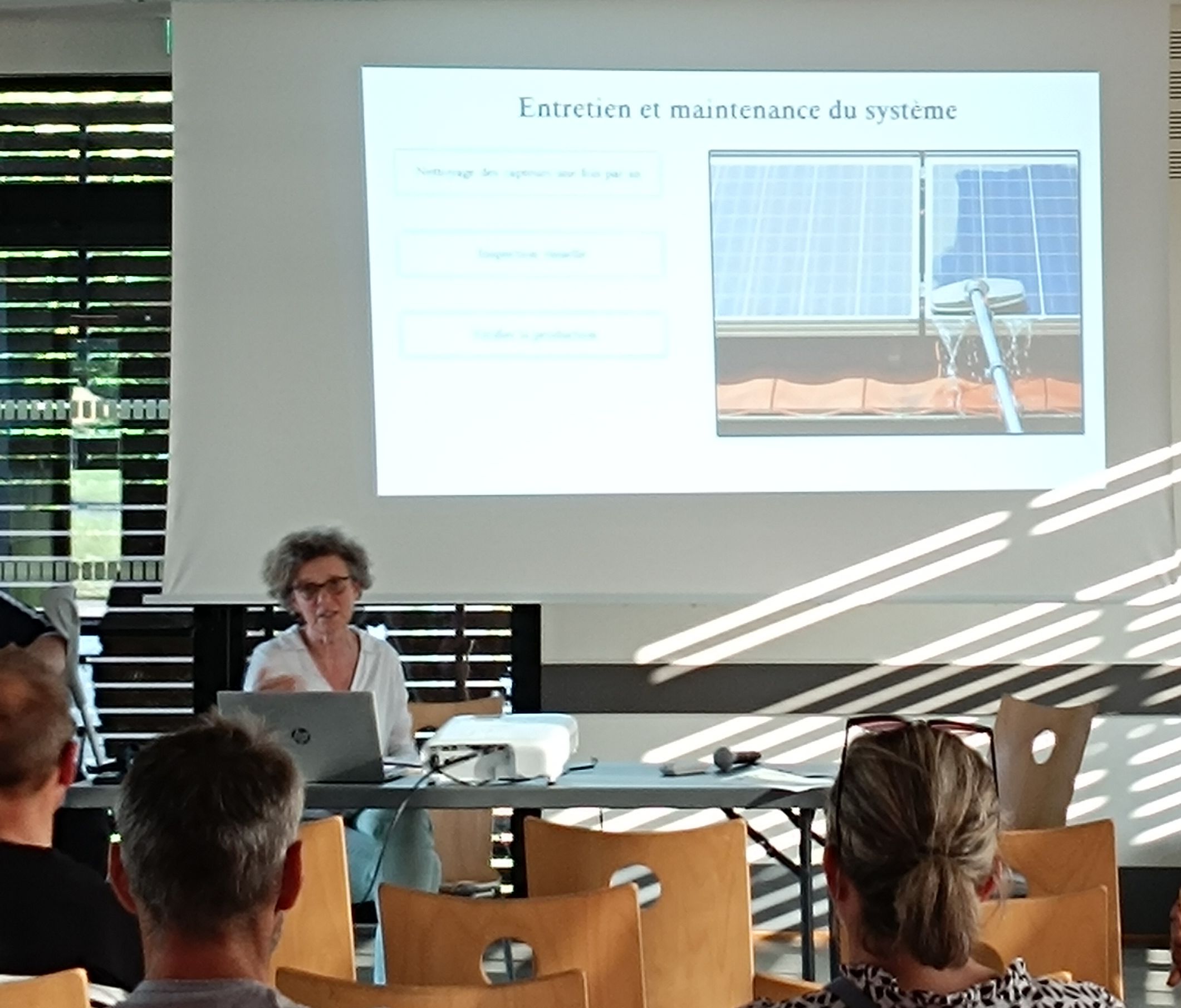Animation sur le photovoltaïque