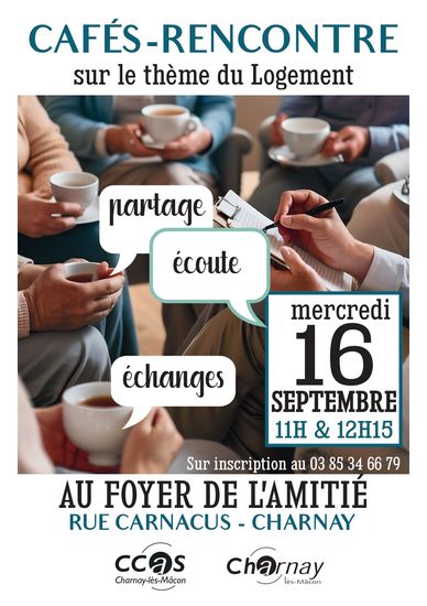flyer café rencontre