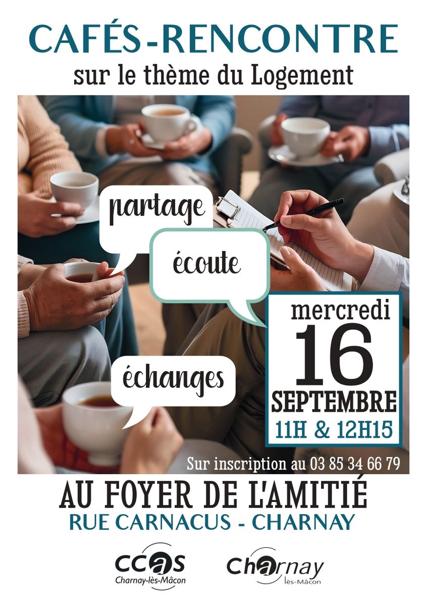 flyer café rencontre