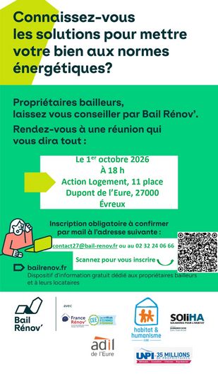 Atelier Bail Rénov du 1er octobre 2026