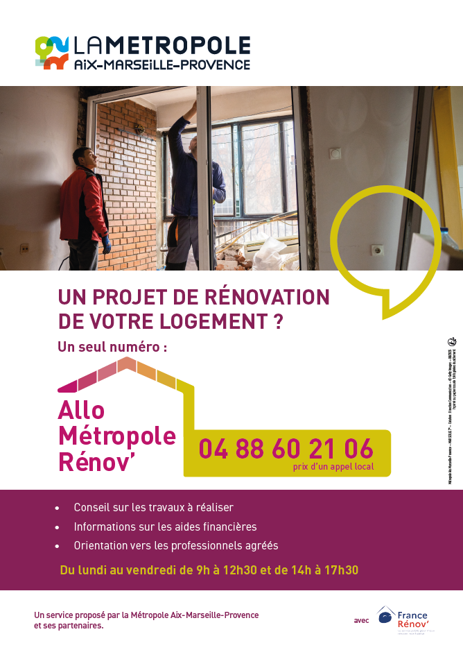 Affiche Allo Métropole Rénov'