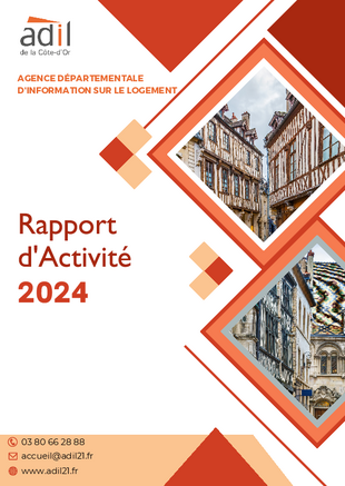 rapport d'activité 2024 de l'ADIL 21 